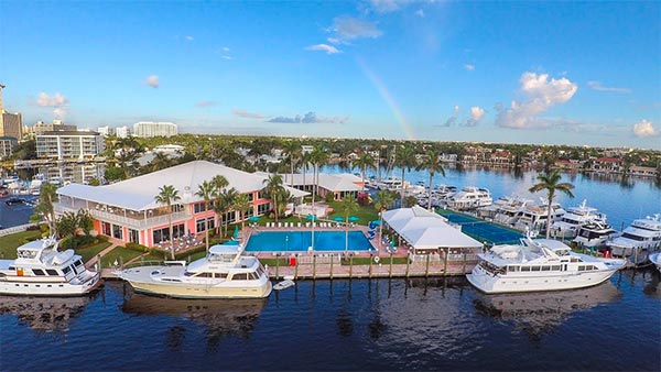 Coral Ridge Yacht Club aerial view